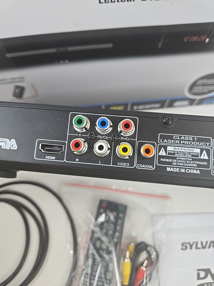 Sylvania HDMI Upconvert DVD Player with 1080P Upconversion (SDVD1096)™ READ!!