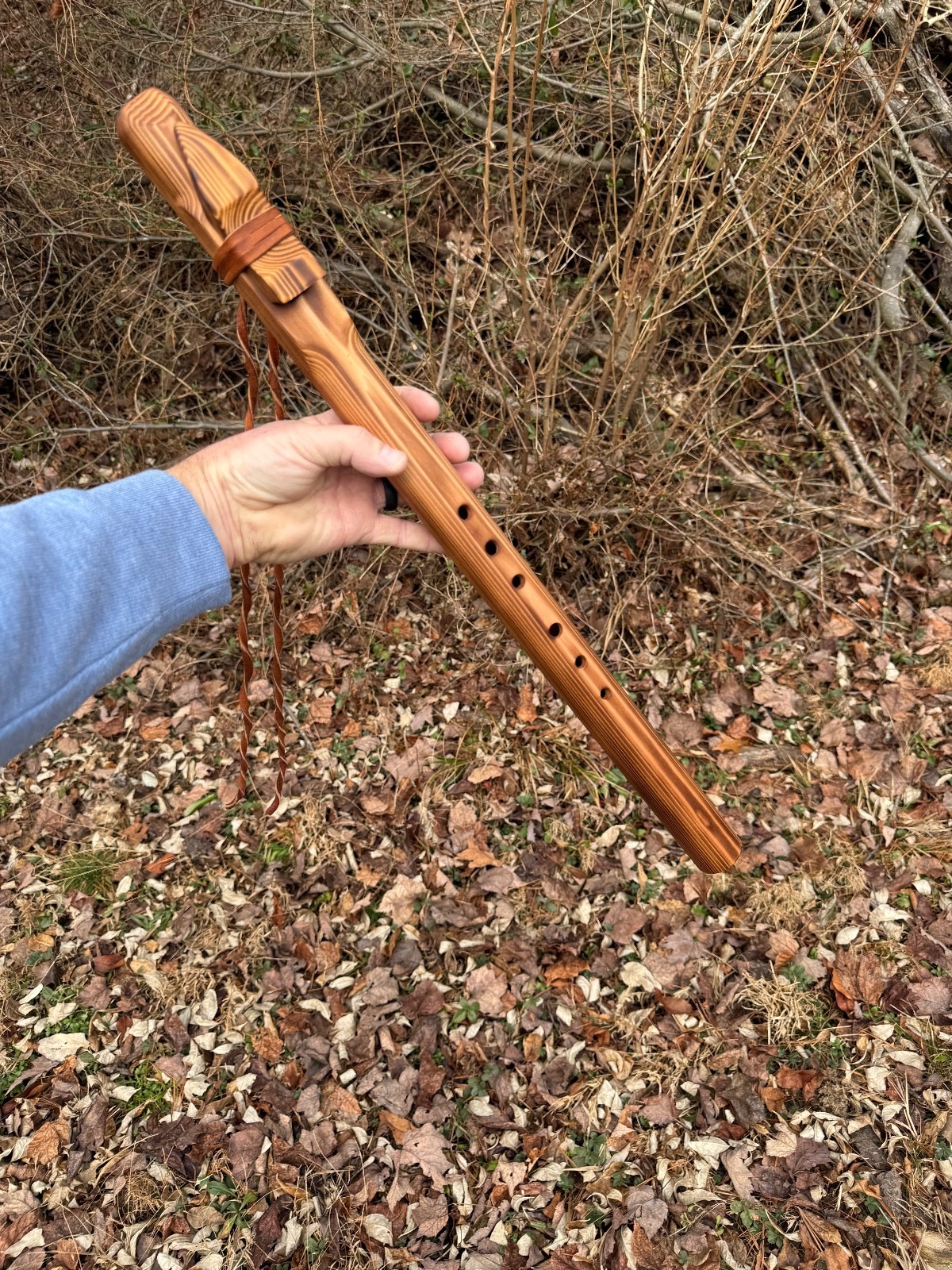 Native American Style Flute | Western Cedar | Low Dm | 440 Htz.