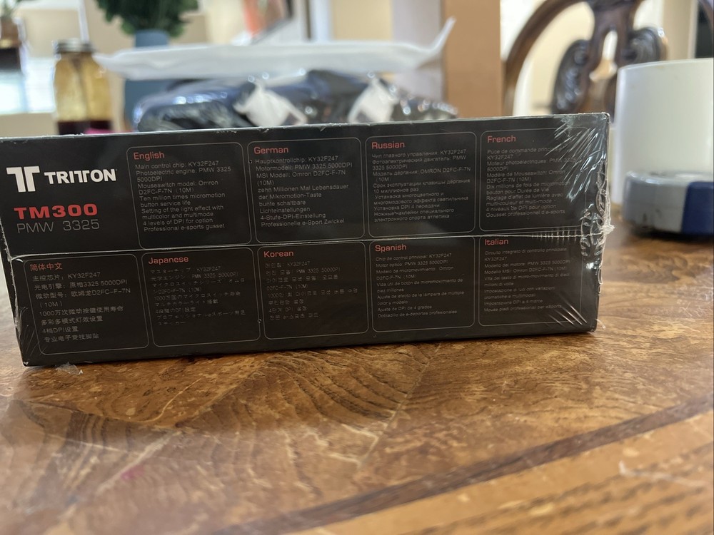 Tritton TM 300 GAMING MOUSE 5000DPI Wired Gaming Mouse NEW!