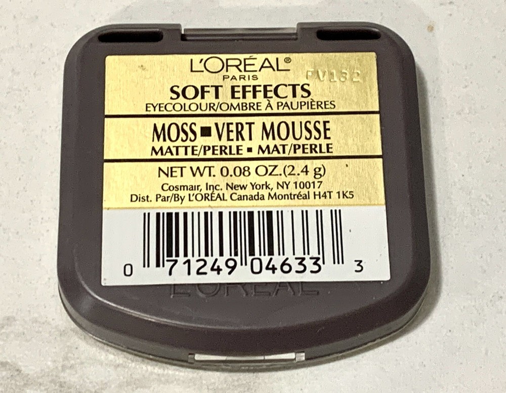 L'Oreal Soft Effects Eye Shadow Duo MOSS Matte/Perle (#ZB4