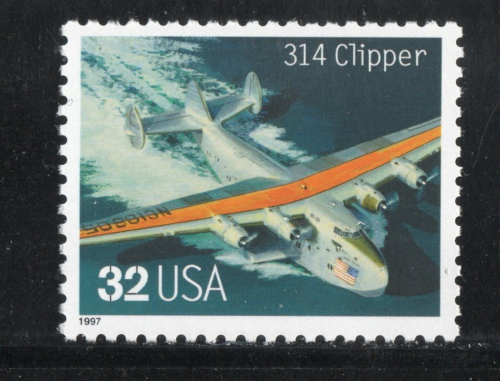 3142r * 314 CLIPPER *  U.S. Postage Stamp MNH