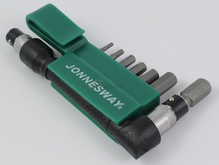 JONNESWAY 24 Pcs 1/4" Dr Bit Set ( 8xPHILLIPS, SLOTTED, 8xHEXAGONAL & 8xTORX )