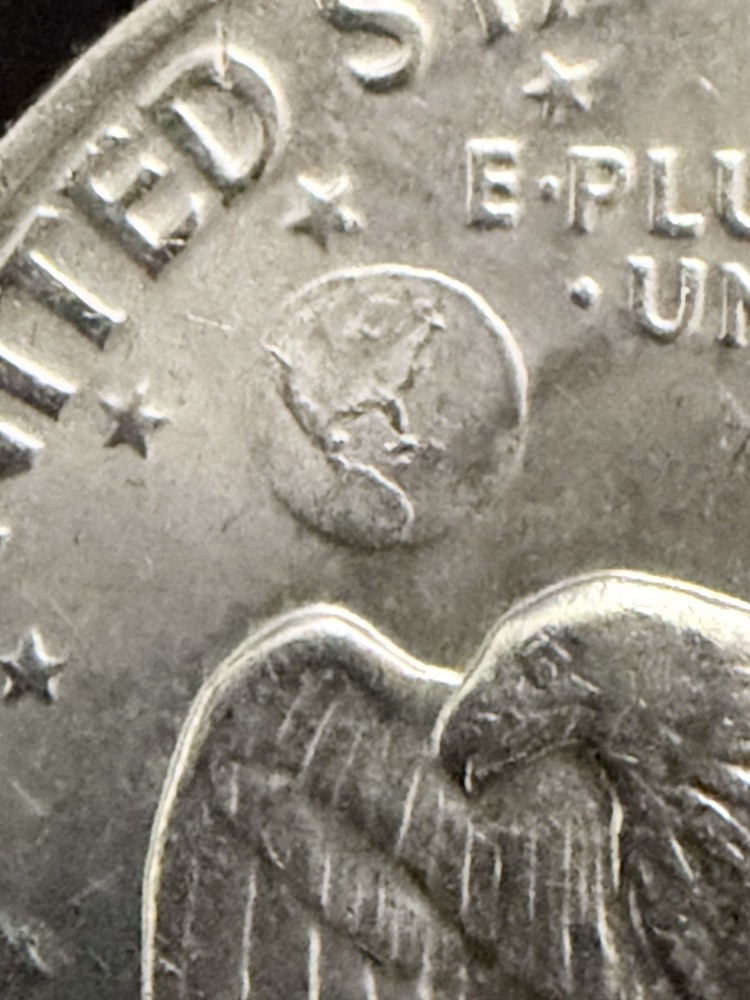1972 p Type 3 Eisenhower Dollar "Ike Silver Dollar" MS SixtyThree