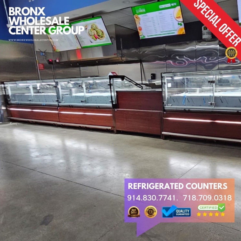 New 8ft. Deli Case. Looking For A Versatile Showcase Cabinet?