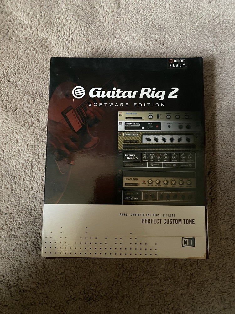 Guitar Rig 2 Native instruments (New, In Box)