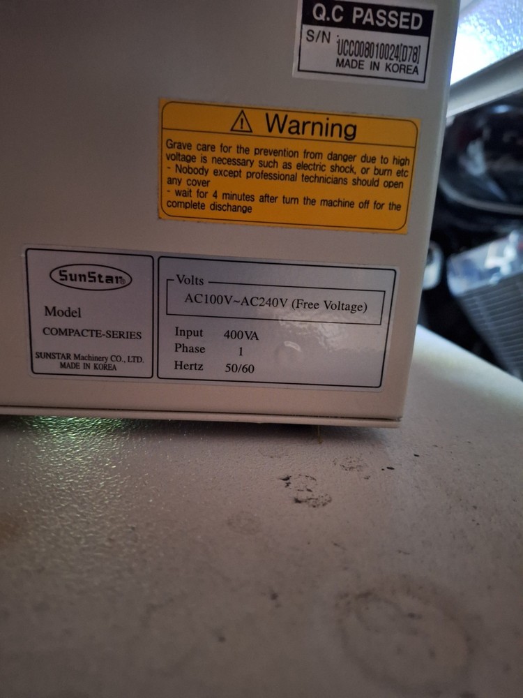 Swf E series embroidery machine - needs repairs