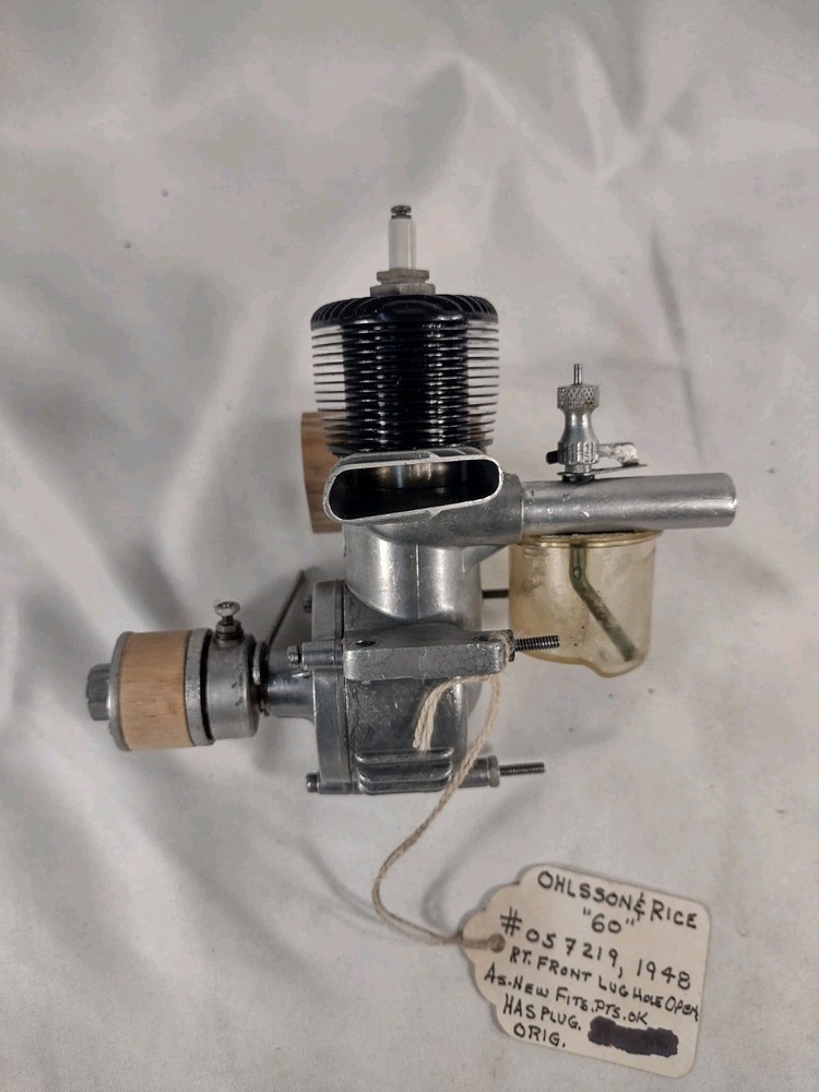 vintage model airplane engine Ohlsson Rice .60 Ignition