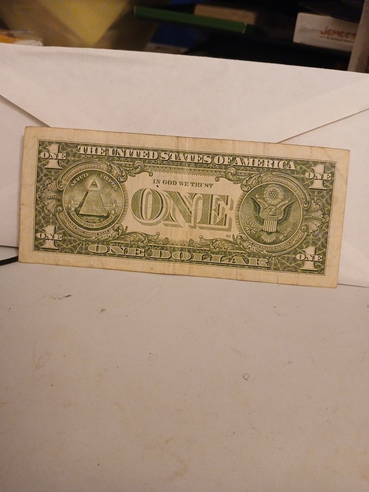 Billete De Dollar Con Estrella