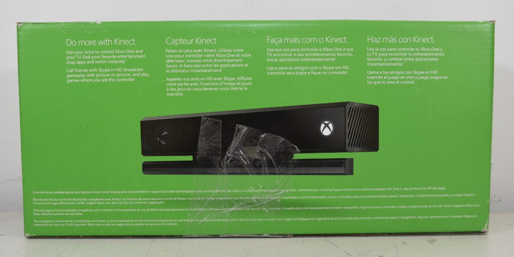 Microsoft Xbox One Kinect Sensor Black New Open Box