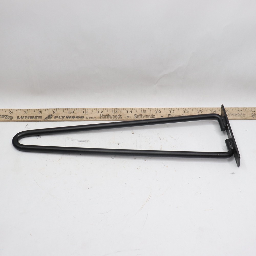 Heavy Duty Long Leg Rectangle Bracket Metal 4-3/8" x 14"