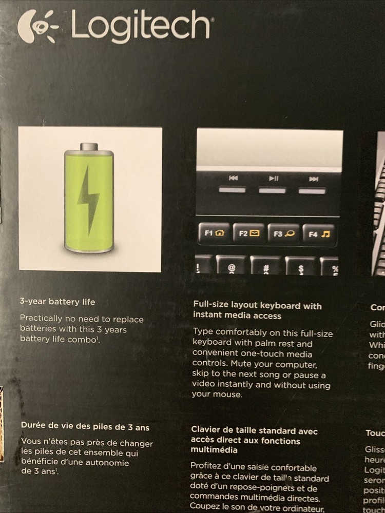 Logitech MK620 (Wireless Mouse & Keyboard Combo) New - Open Box