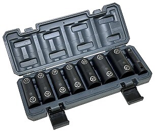 Lisle 13420 8 Piece Hex And Twist Socket Set