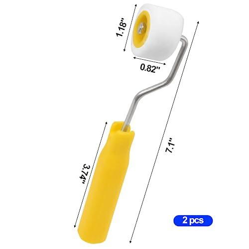 4/5 inch Mini Paint Rollers for Touch up Trim Edge or Corner, Extra Small