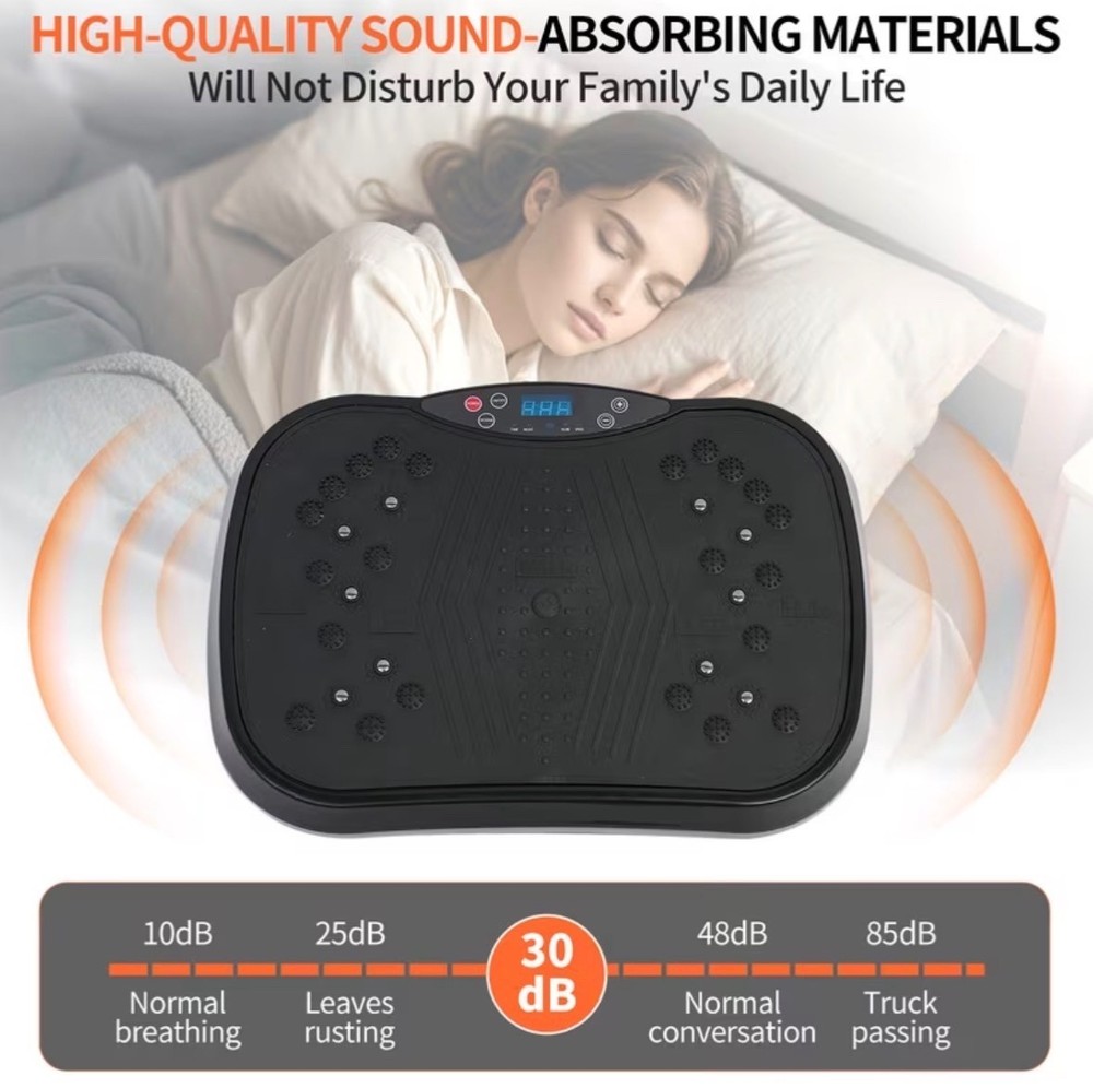Portable Vibration Plate Exercise Machine, -Burning,Full-Body Vibration Platform