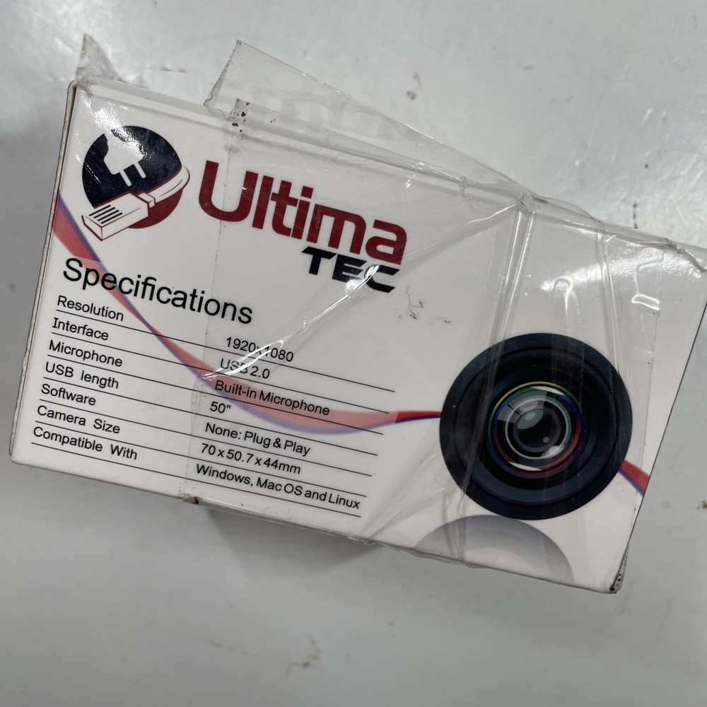 1080P Full HD USB 2.0 Webcam for PC Desktop & Laptop Web Camera with Microphone