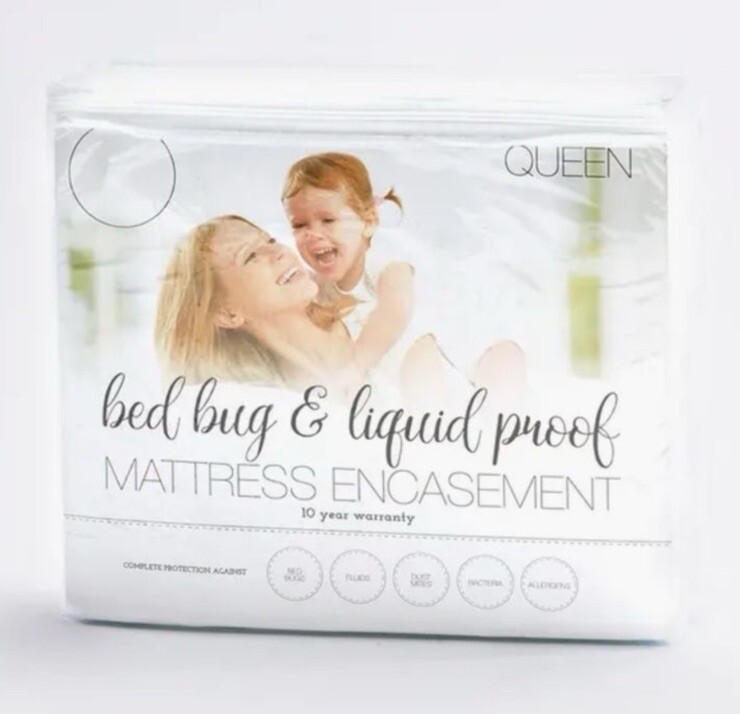 Premium bed bug and spill proof zippered mattress protector Full