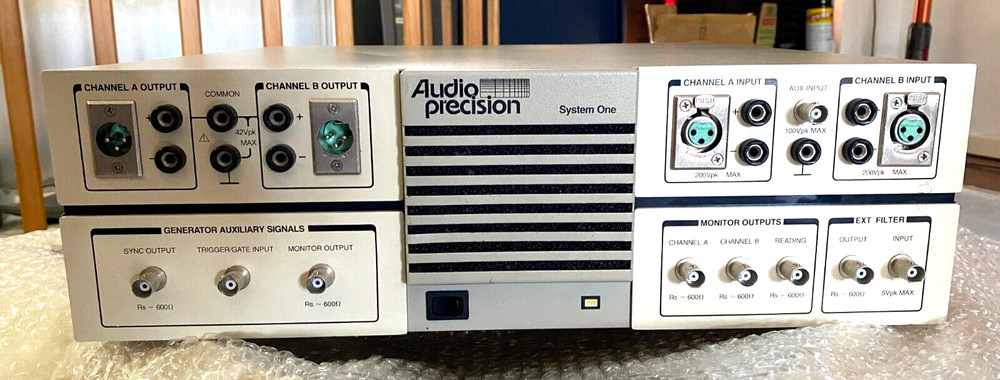 Audio Precision System One SYS1-35111 A Version Power Tested Only