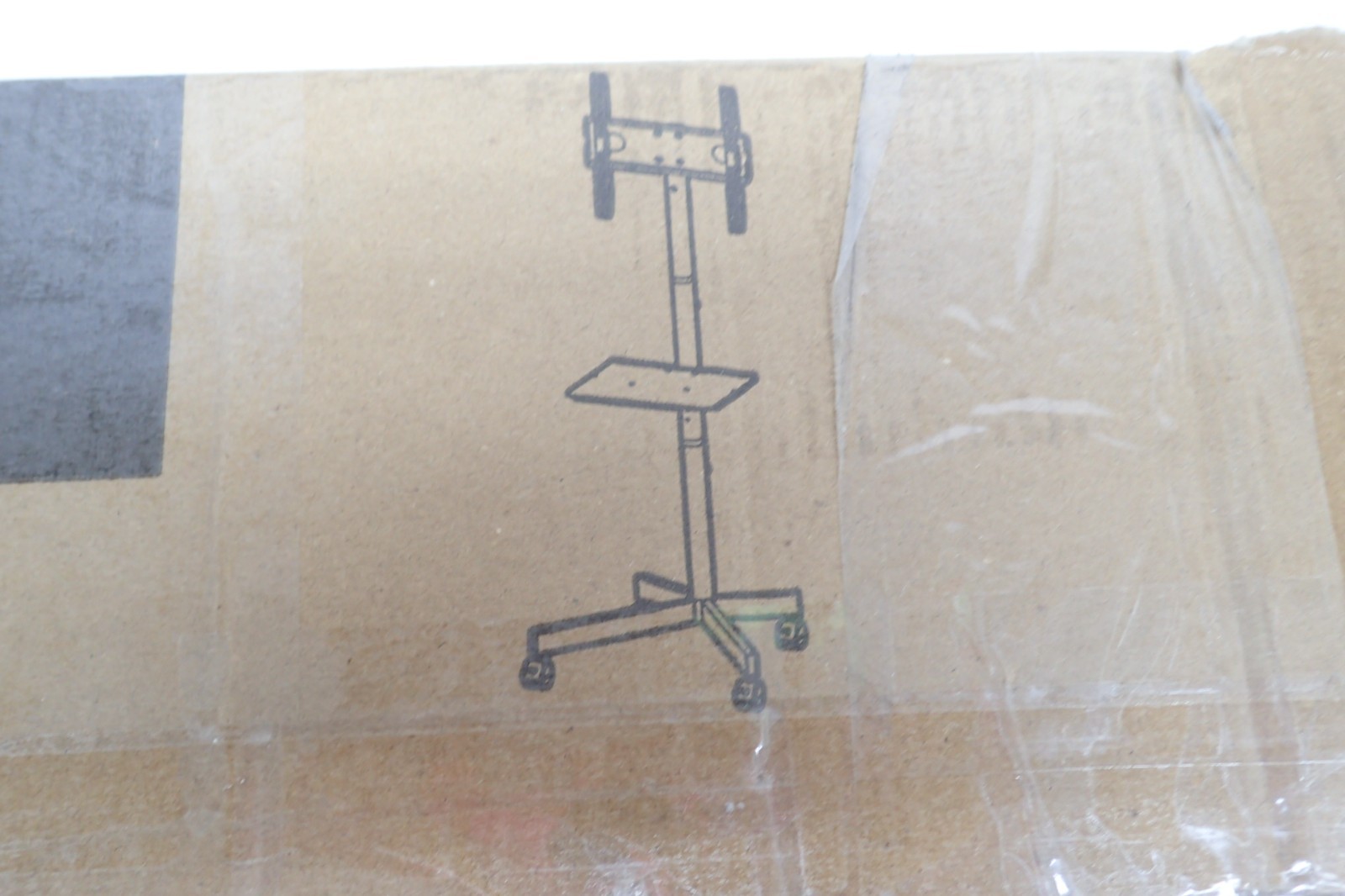 PERLESMITH Rolling Mobile Tilt TV Stand for 23-60" LCD LED TVs VESA up to 88lbs