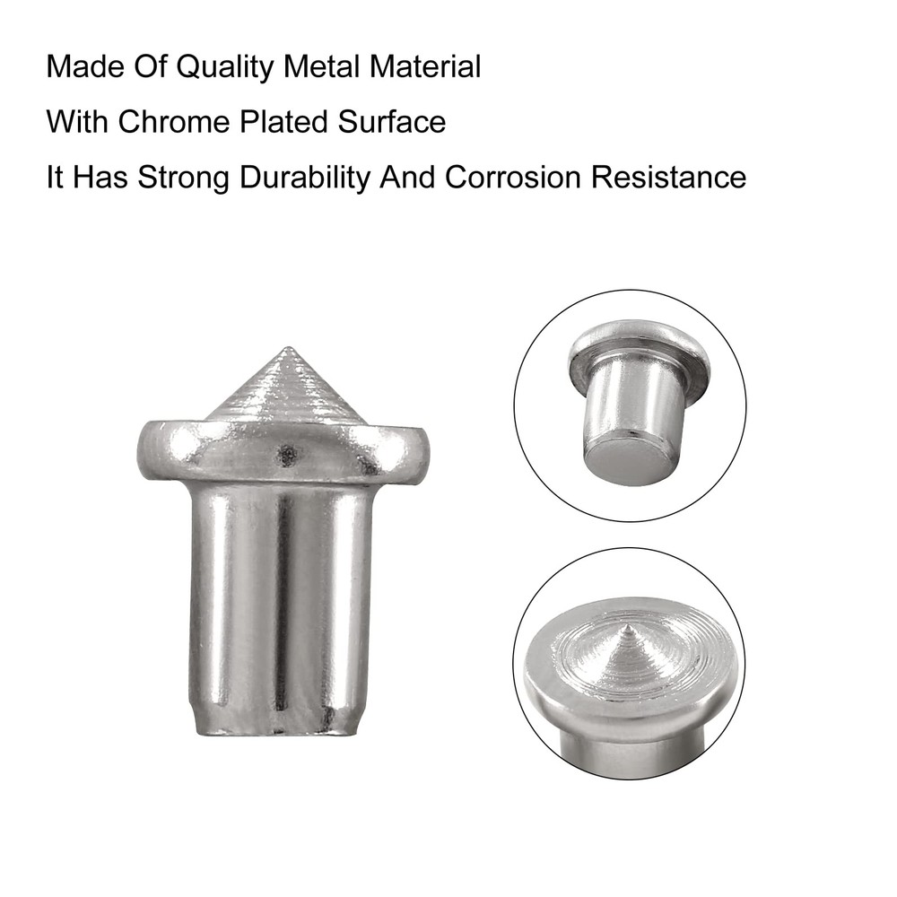 Dowel Tenon Center Transfer Plugs Set Solid Marker Pins 4 Sizes 40 PCS