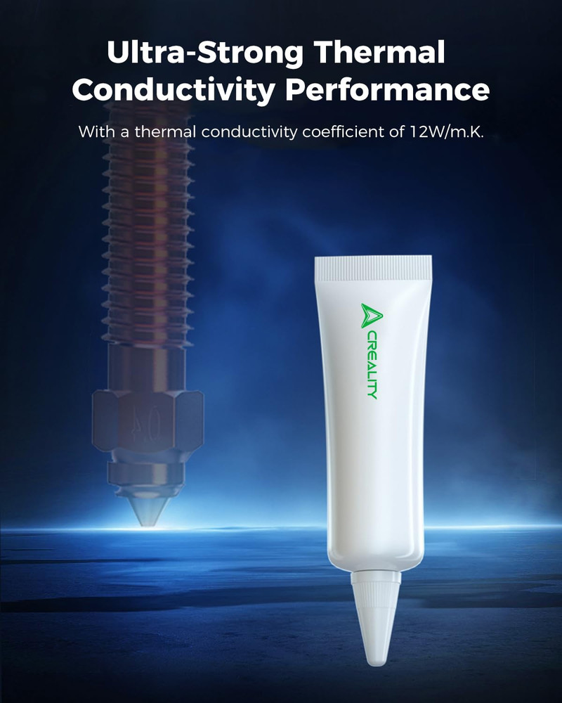 High-Temp 3D Printer Thermal Grease, 250°C, for Hotend & Nozzle (1 Pack)