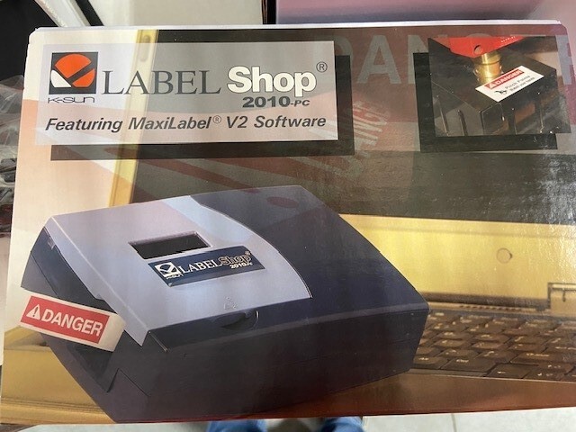 K-Sun Label Shop 2010PC Machine (2010-PC) Label Printer - NEW