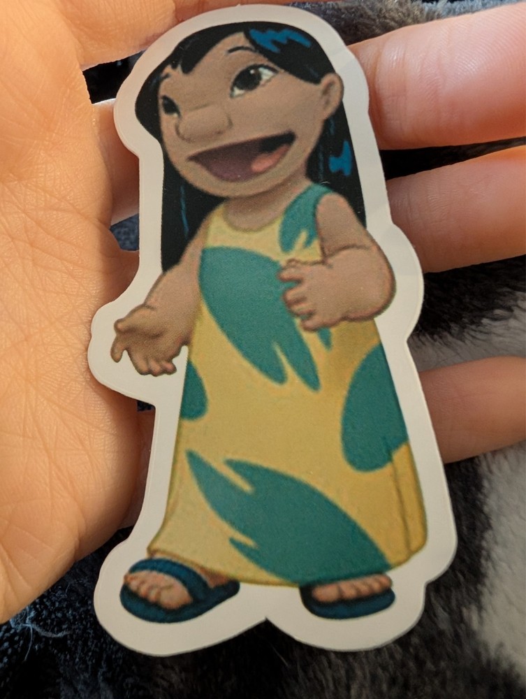 Lilo & Stitch, Disney, Hawaii, Tropical, Island, Sticker