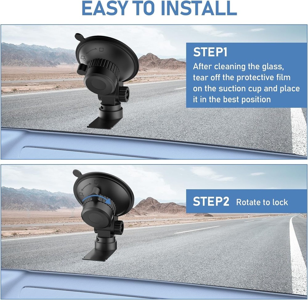 Windshield Radar Detector Mount for Escort MAX MAX2 MAX360 2015–2019