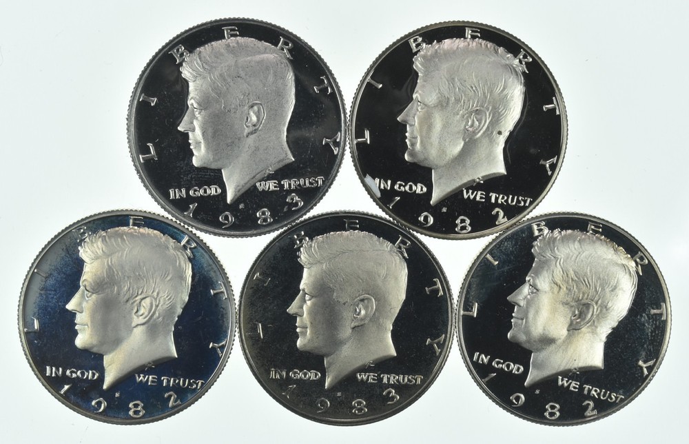 1982-S Kennedy Half Dollar CLAD Proof