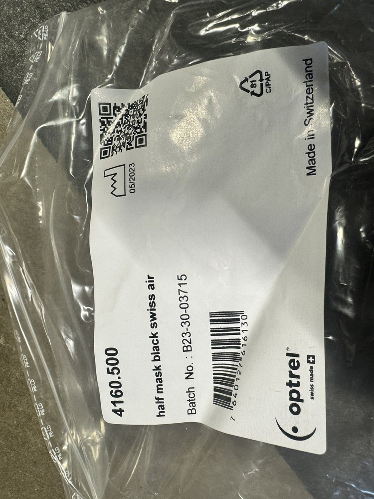 Optrel BackPack Half Mask Respirator System TH3P PAP