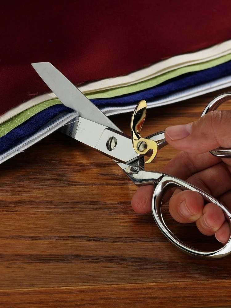 Gingher 8" Spring Action Dressmaker Shears, Precision Fabric Scissors