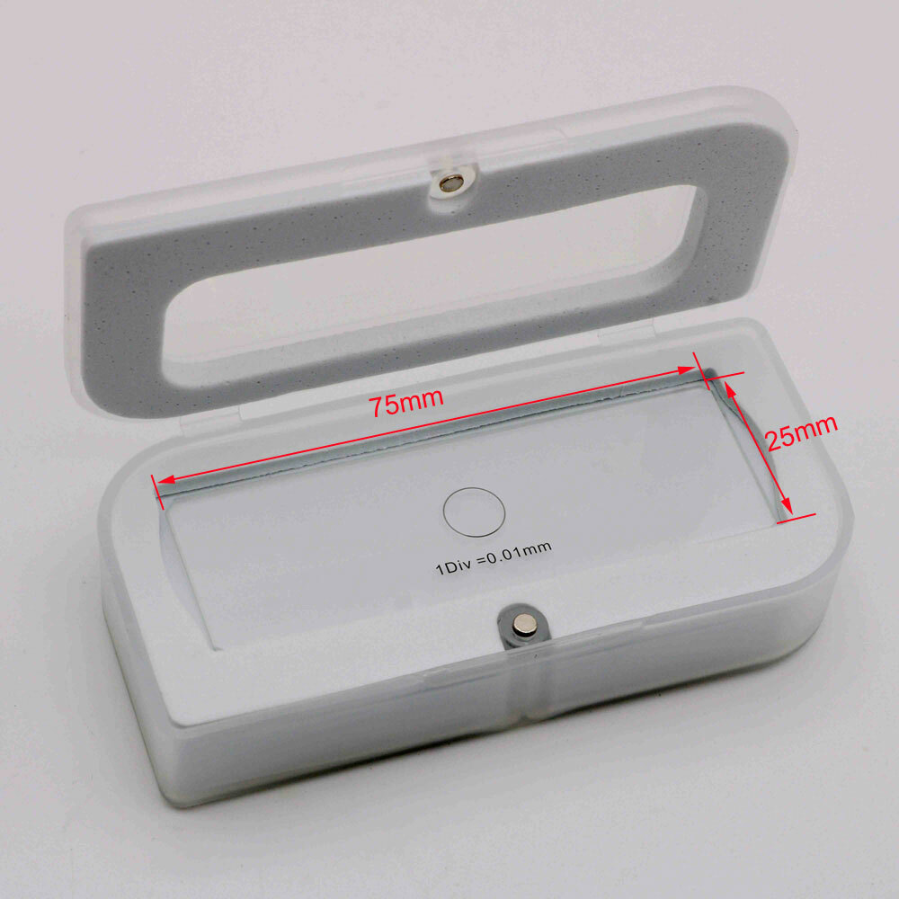 Microscope Eyepiece Measurement Calibration Slides Microscope Stage Micrometer