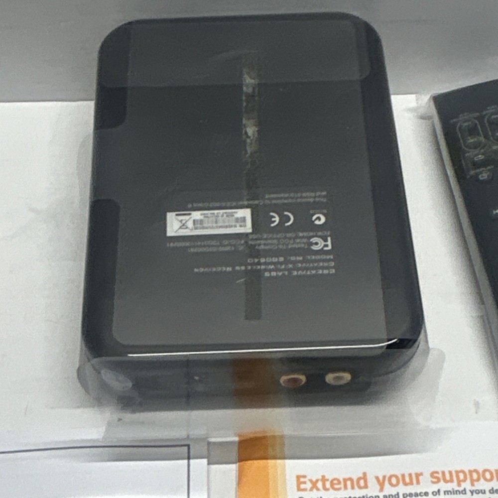 Creative X-Fi Wireless Receiver SB0840EF Remote 100ft Range for Xdock Xmod