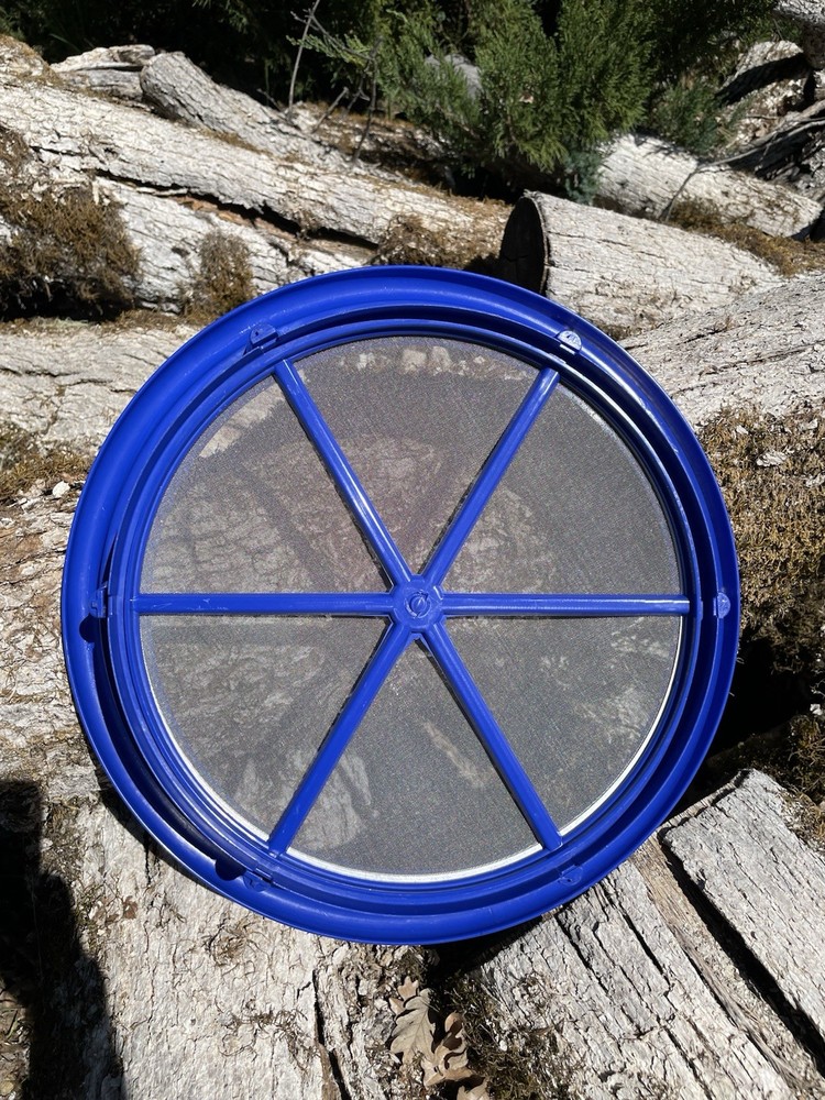 Keene Engineering Gold Classifier Sifting Prospecting Pan 50 Mesh Screen RARE!