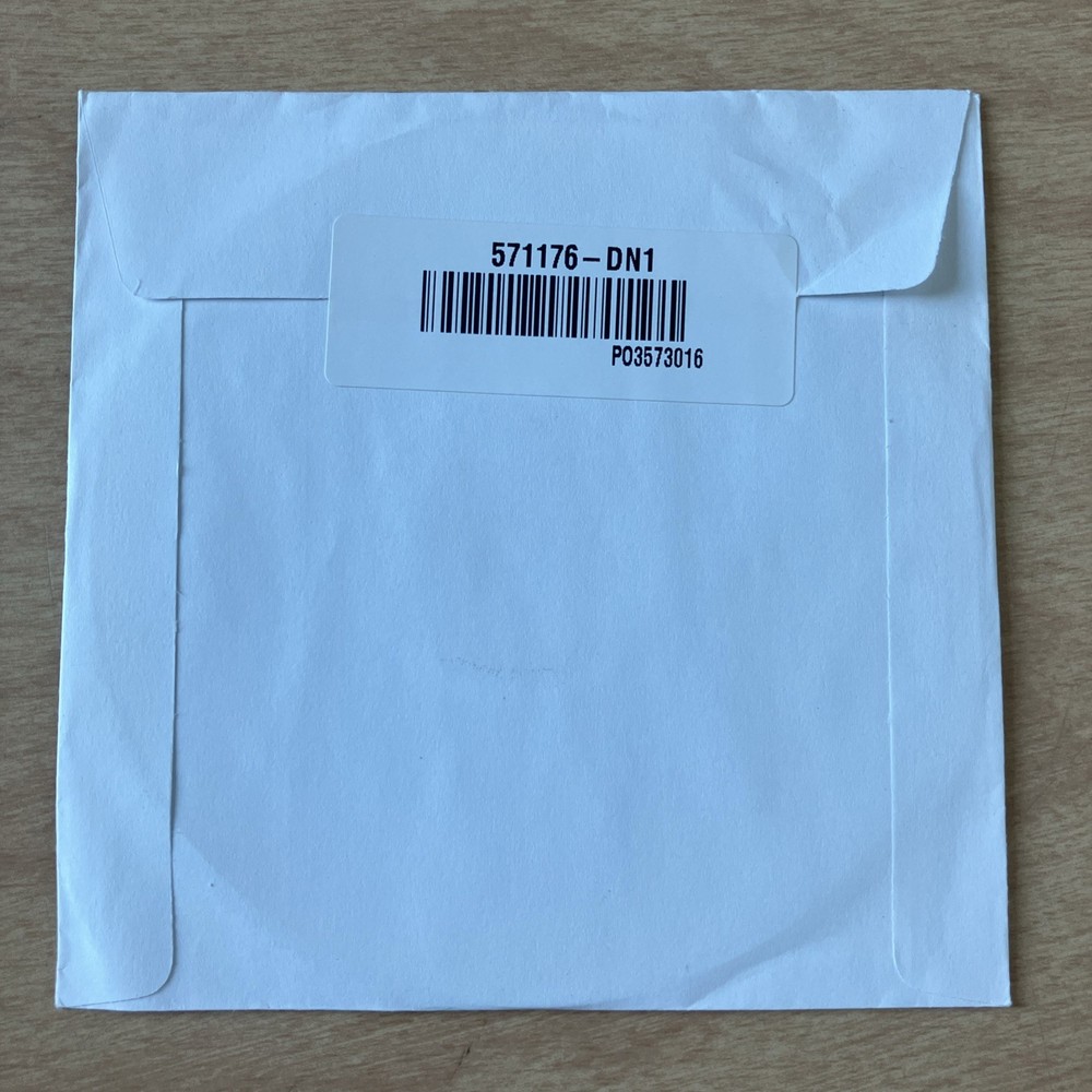 HP Windows 7 Professional Operating System DVD 2009 32-bit Software 571176-DN1