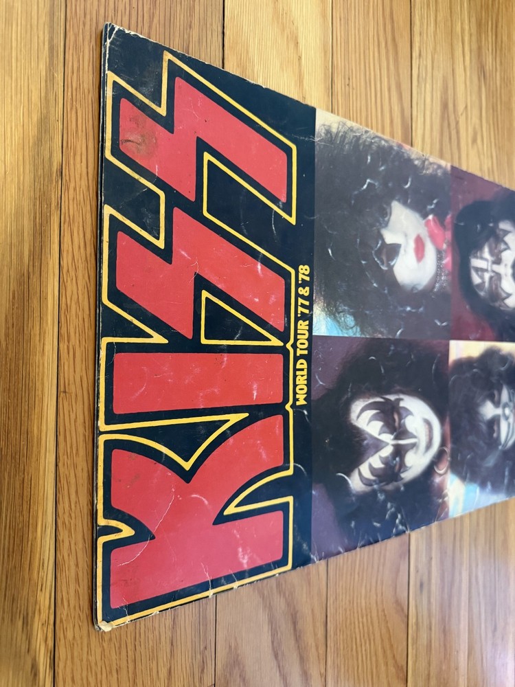 KISS 1977 & 1978 World Tour Concert Program Book