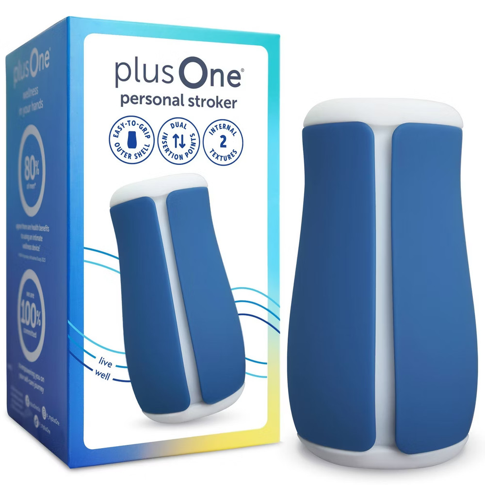 plusOne Personal Stroker Blue *New, Sealed