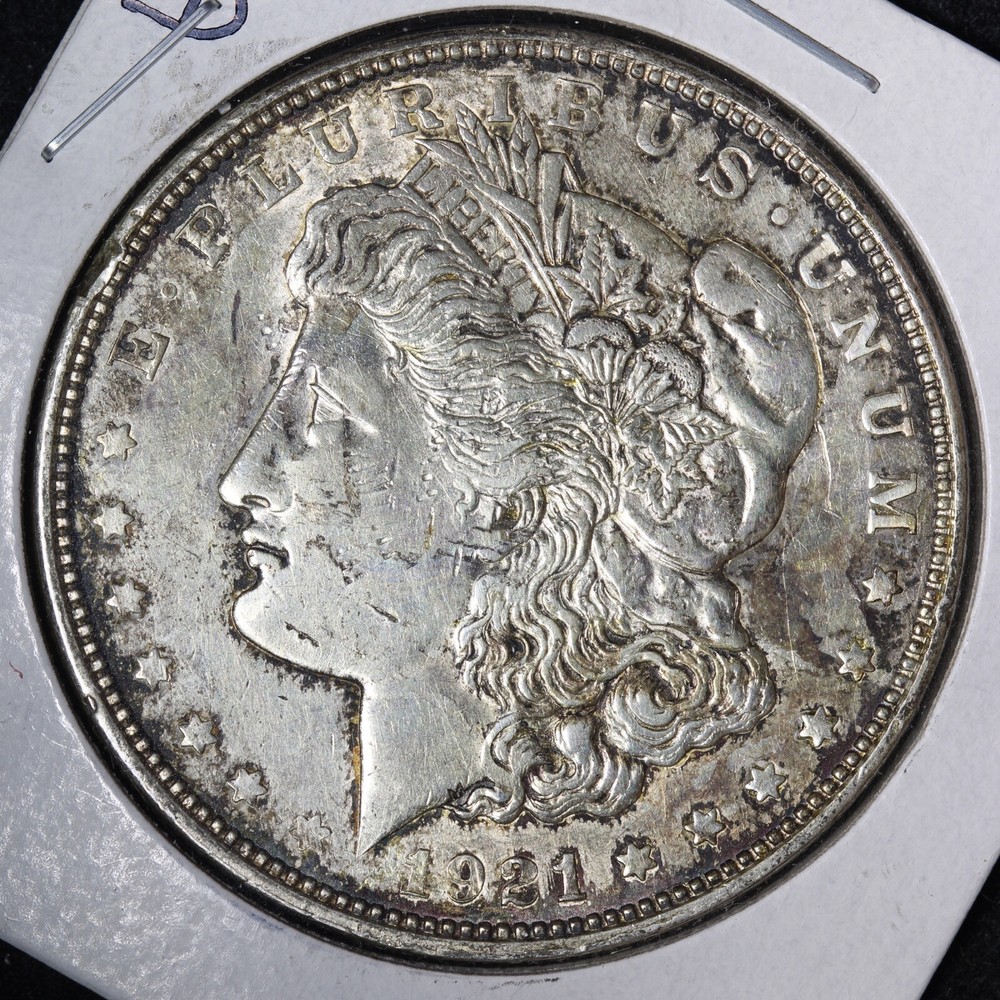 1921-D Morgan Silver Dollar CHOICE BU UNCIRCULATED MS E357 KEM