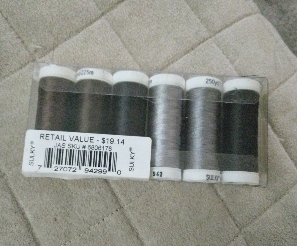 Sulky Embroidery Thread 6 Pack
