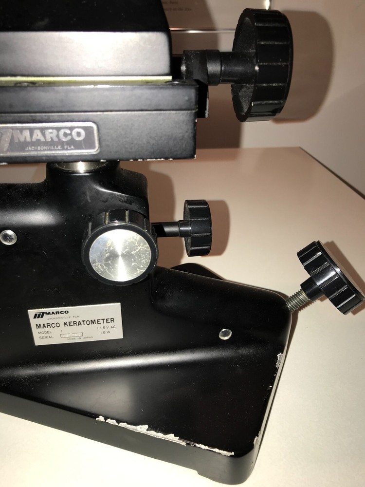 Marco Keratometer Model 1 with Bulb (tested)