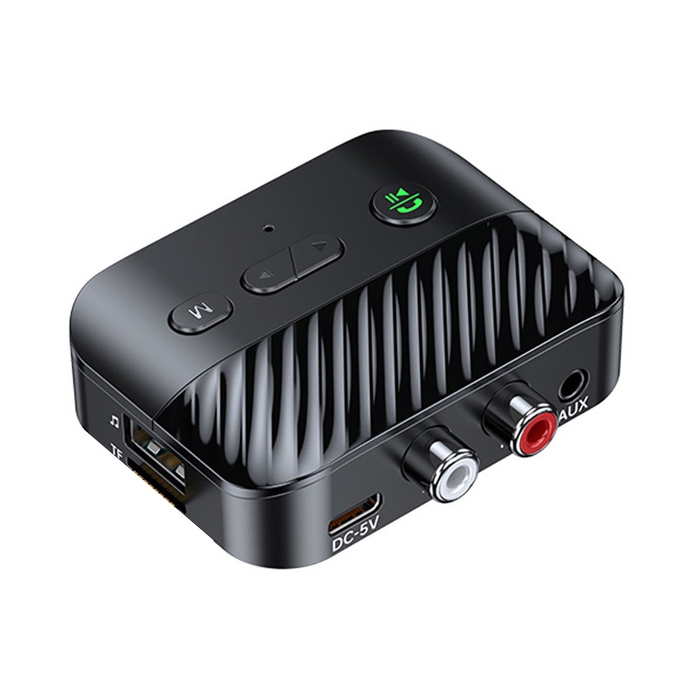 Portable Low Delay Bluetooth 5.3 Receiver Adapter Wireless Audio Receiver