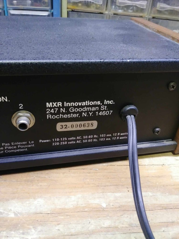 MXR 132, Stereo Dynamic Expander, Early Black Version, Vintage Unit MAKE OFFER