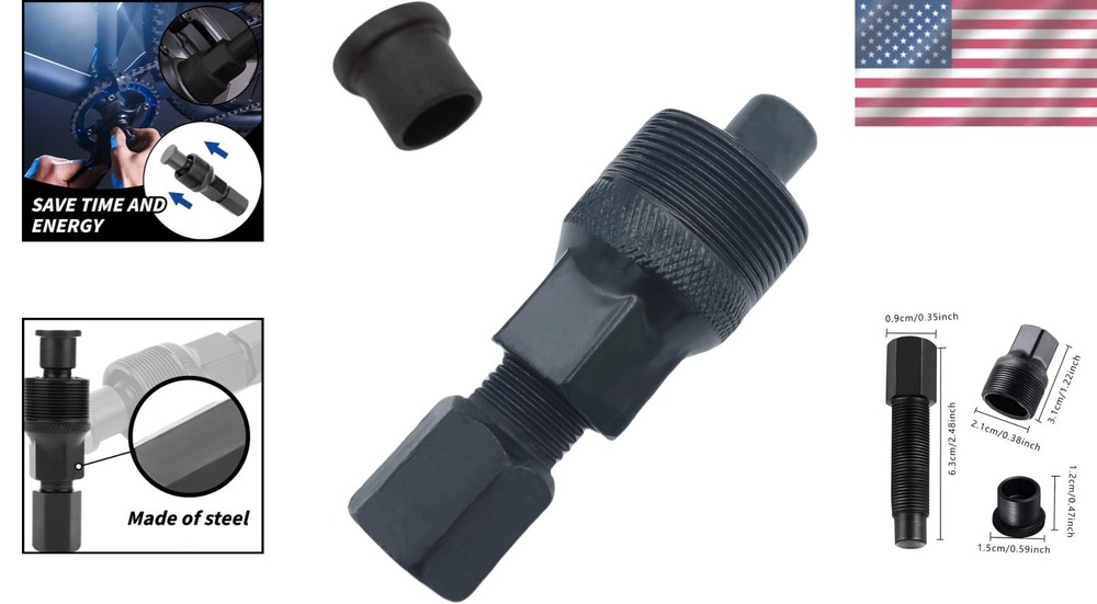 Essential Crank Puller Tool for Road, Mountain, and Folding Bikes - Lightweight