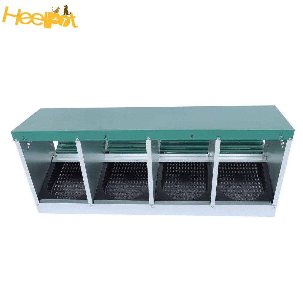 4 Hole Compartments Chickens Egg Laying Box Nesting Box High Quality Materials