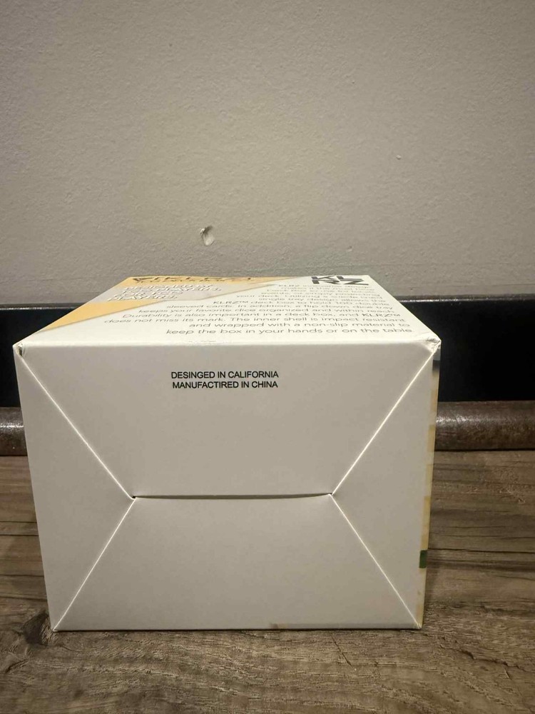 Gem Accessories Takeout Dektech Deckbox Brand New Unopen