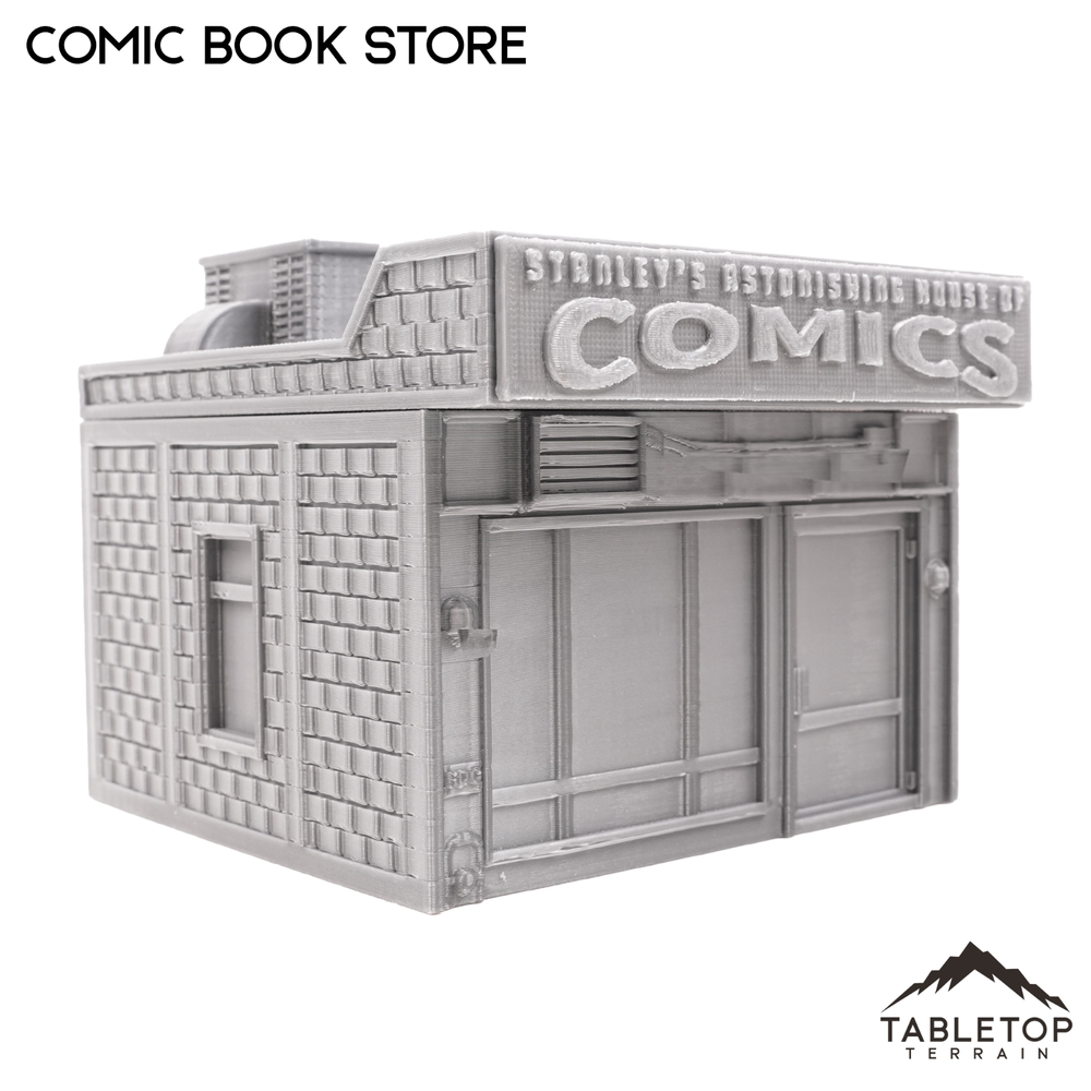 Comic Book Store - Marvel Crisis Protocol Building - Tabletop Terrain MCP