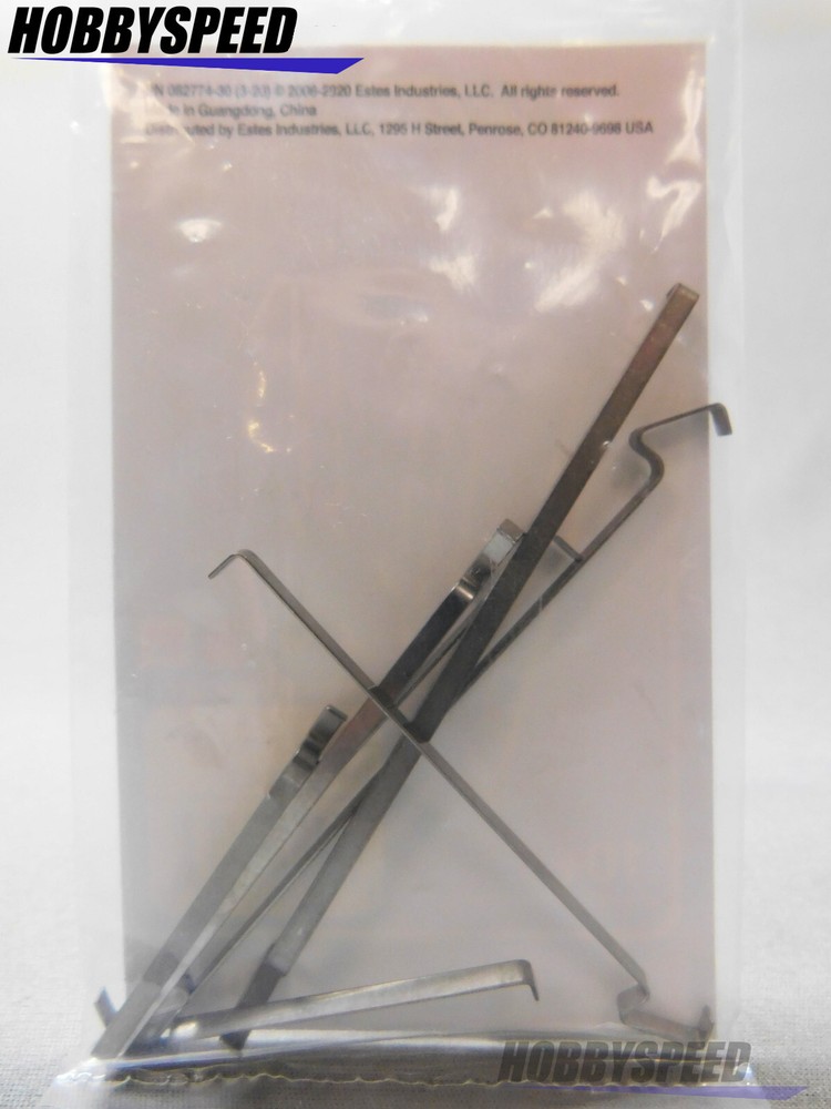 ESTES ENGINE HOOK PACK 7 HOOKS 3 DIFFERENT SIZES rocket motor mount EST3143 NEW