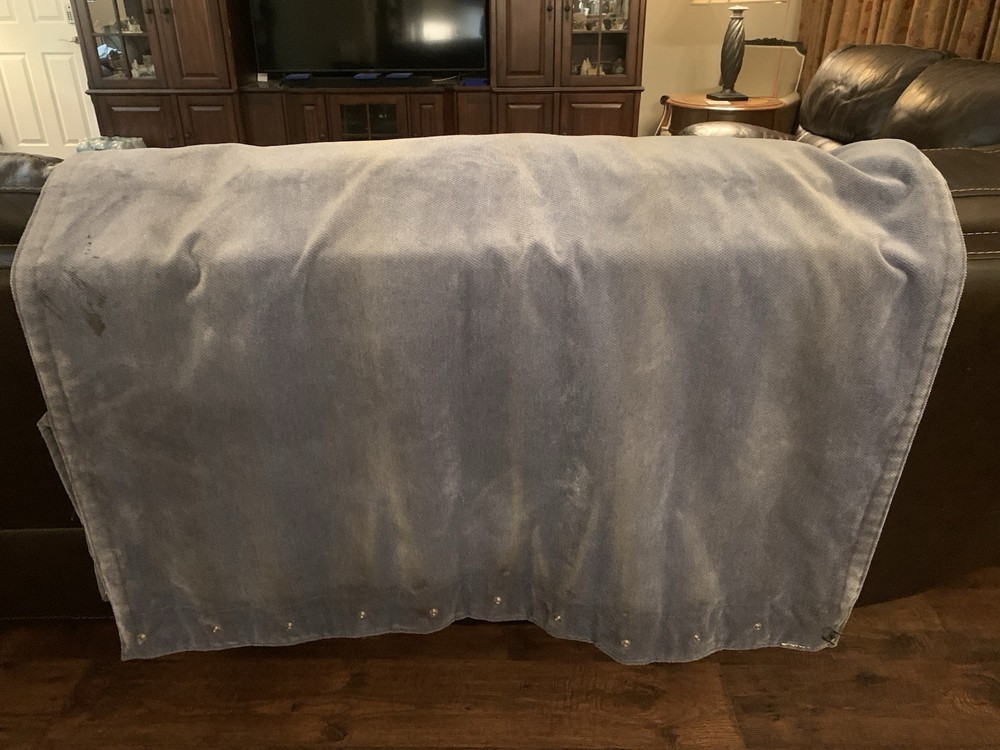 Peterbilt 379 Sleeper Curtain (Grey)