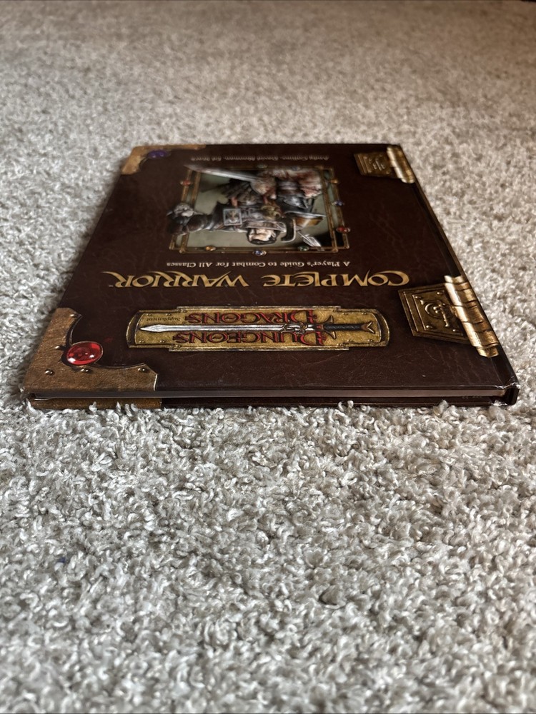 Dungeons & Dragons Supplement Complete Divine & Complete Warrior RPG Rulebook