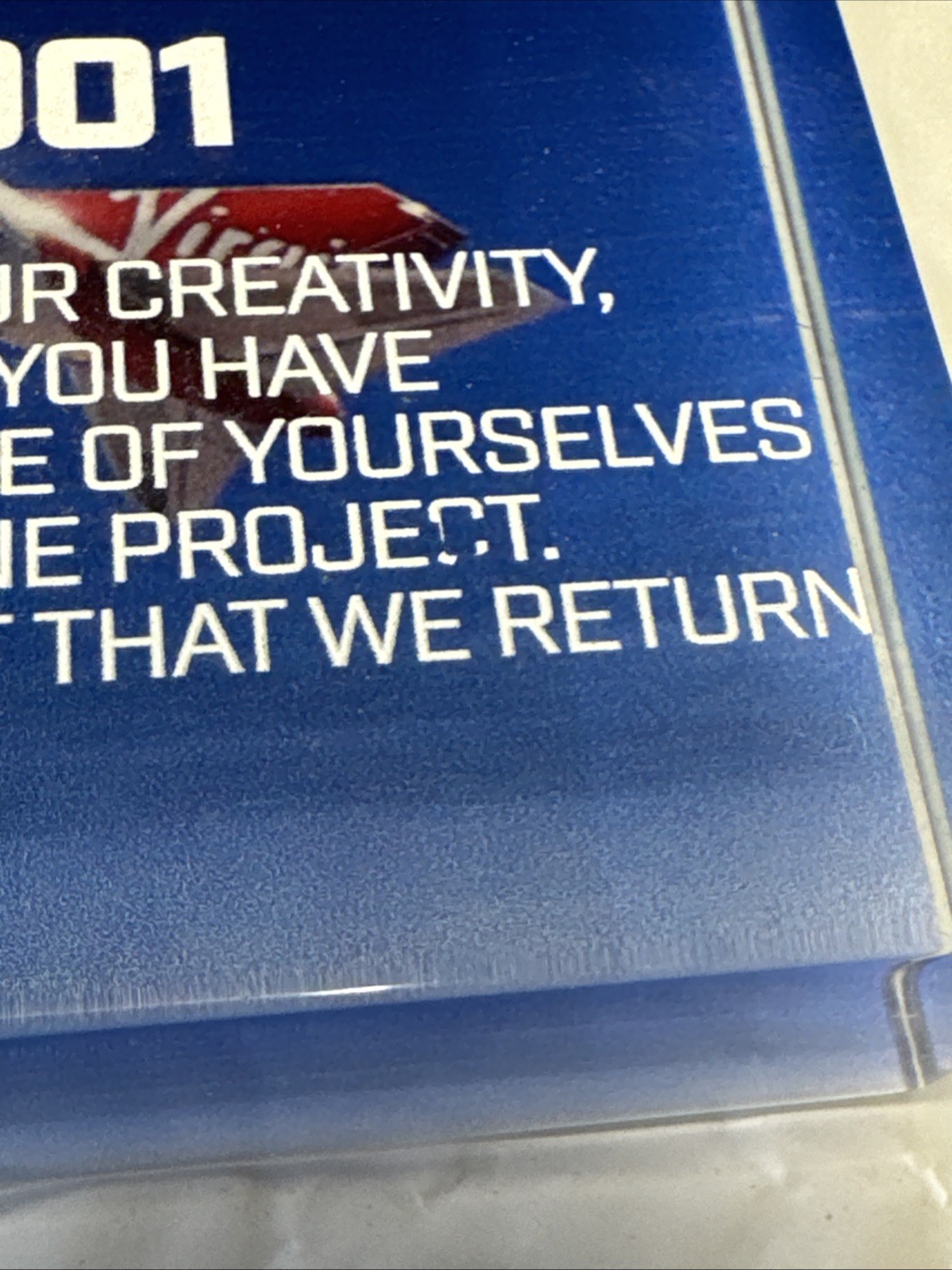 Virgin Orbit Launch Commemorative LauncherOne Rocket 001