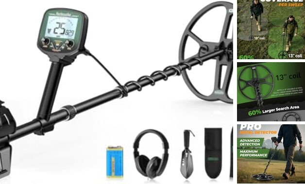 TX-850 PRO Metal Detector for Adults Professional – High Frequency TX850 PRO